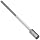 PFERD Cylindrical Carbide Bur, Long-Length, Uncoated (Bright) Finish, Double Cut, Plain End