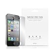 elago Smudge Free Film (Anti-Finger Print) Set for iPhone 4 + Microfiber Cleaner
