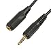 Headphone Extension Cable 3.5mm - 2m - High Quality 2 Metre Gold Plated Lead - 3.5mm Plug to Socket (Male to Female) - Indigo Banana Media