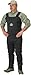 CA5902W-XLS Caddis Men's Neoprene Stockingfoot Waders - XL Stout Green, Forest Green