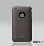SHIELD Apple 3G 3GS iPhone Shield Polycarbonate Slim Fit Case + Microfiber Cleaning Cloth (Gunblack)