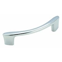 Amerock BP3415-26 Basic Metals Modern Bail Pull with 2-3/4-Inch Centers, Polished Chrome