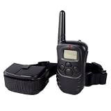 100LVRemoteControlDogTrainingShock&VibrationVIBRATECollarwithLCDDisplay&Beep