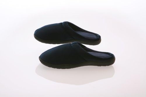 Memory Foam Slippers Medium- NAVY BLUE [Apparel]