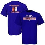 Majestic New York Knicks Royal Blue Ticket History T-shirt