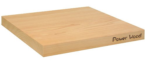Power of the Wood ヒノキのまな板 正方形