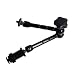 CowboyStudio 7-Inch Magic Arm for Hot Shoe Mounts to Work with LED lights and Other Camera Accessories - Black