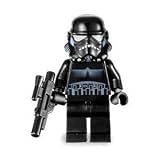LEGO Star Wars LOOSE Mini Figure Shadow Stormtrooper with Blaster Rifle