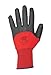 Coated Gloves, XXL, Black/Red, PR