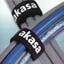 5 Black Hook and Loop Resusable Cable Ties, Easily adjusted to suit cable sizes, Made from tough and durable nylon 165x16mm