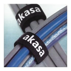 5 Black Hook and Loop Resusable Cable Ties, Easily adjusted to suit cable sizes, Made from tough and durable nylon 165x16mm