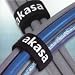 5 Black Hook and Loop Resusable Cable Ties, Easily adjusted to suit cable sizes, Made from tough and durable nylon 165x16mm