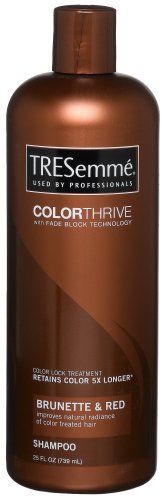 TRESemme Colorthrive Brunette & Red Shampoo, 25-Ounce Bottles (Pack of 4)