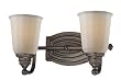 Minka Clairemont Dark Bronze 2 Lt Bath Vanity 6452-267