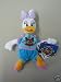 Daisy Duck Plush Doll, NASCAR 2005, Daytona 500, Racing Across America, Disney Officially Licensed Trackside Stuffed Animal, Team Beans with Detailed Embroidery