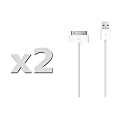 2 X Apple iPad 2 & iPad & iphone 4S iPhone 4 3GS 3G USB Data Sync & Charge charging Cable