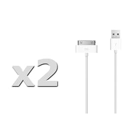 2 X Apple iPad 2 & iPad & iphone 4S iPhone 4 3GS 3G USB Data Sync & Charge charging Cable