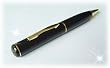 GSI Gold-Accented Stylish Exquisite Pen, Hidden Camera/Camcorder - Records High Resolution Audio and Video, DVR - Webcam Function - USB Interface - Built-In 4 GB Memory - Great Surveillance Tool