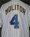 Paul Molitor autographed Baseball Jersey (Milwaukee Brewers)