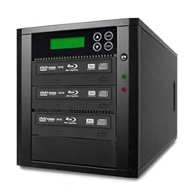 BestDuplicator 3 Target Standalone Blu Ray DVD Duplicator, 6X, Built-in 500G SATA Hard Drive, USB 2.0 Mac and PC.