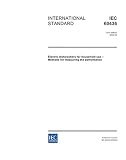 IEC 60436 Ed. 3.0 en:2004, Electric dishwashers for household use - Methods for measuring the performance