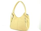 Tignanello Double Zip A-Line Shopper Handbag ~ Honey In Color