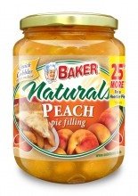 Baker Select Solo Bkrs Pie Flng Peach 26 oz (Pack Of 6)