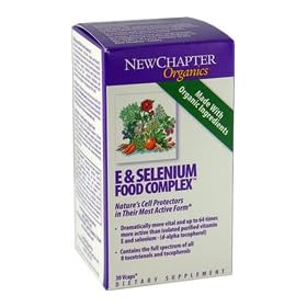 New Chapter E & Selenium Food Complex, 30 vcaps (Multi-Pack)