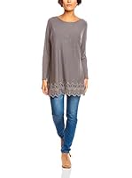 SO CACHEMERE Jersey Vandana (Gris)