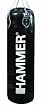 HAMMER Boxsack Premium Kick, schwarz, 30x100 cm, 92310