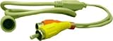 Clover CA004 6Pin Din Breakout Cable to RCA Connection, Converts 6pin din cable into RCA connection for systems that require RCA inputs, Add a BNC connector to the RCA jack to convert to a BNC connection for BNC inputs (BNC connectors not included)