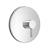 American Standard T064.730.002 Serin Central Thermostat Trim Kit, Metal Knob Handle, Must Order On/Off Volume Control to Complete Set, Polished Chrome