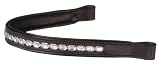 Browband w/Large Clear Jewels