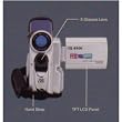 Supersonic IQ-8500 Video Camcorder 2.4" Color TFT Display Digital Zoom/ Still Camera