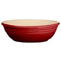 Le Creuset Stoneware 3 1/2 Qt. Large Oval Serving Bowl, Cherry