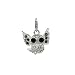 Charm owl in steel by Charming Charms