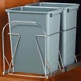 35 Quart Double Chrome and Platinum Waste and Recycling Management