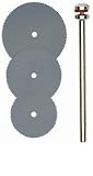 Proxxon 28830 Set of Metal Spring Steel Cut Off Blades, 6-Piece