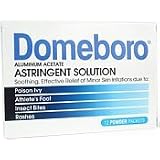 Domeboro Astringent Solution - 12 packets