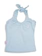 Wild Mango - Infant Baby Girls Ribbed Halter Top, Lt. Blue (Size 12Months)