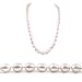 AugustinaJewelry Single Strand 22 Inch 10-11mm white Oval Shape Freshwater Cultured Pearl Necklace
