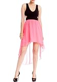 2B Side Cut-out High Low Dress