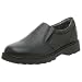 Student Uniforms - Jumping Jacks Big Kid Student Slip-On,Black Leather,5 M US Big Kid