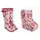 Free Floral Boot Bag with Floral Wellies
