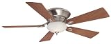 Minka Aire Ceiling Fans F711PW Delano ll Fan - Pewter Halogen Light Kit Low Indoor Fan 52