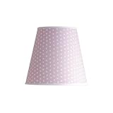 Laura Ashley SKP110 Daisy Girls Floral Children's Table Lamp Shade, Pink, White, Fabric, B8466