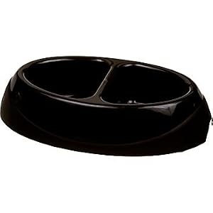 PETCO Small Lightweight Double Diner in Dark Brown