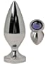 California Exotics Aluminum Mini Butt Plug, 3"