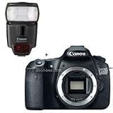 Canon EOS 60D Digital SLR Camera Body, WITH Speedlite 430EX II Flash