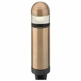 Intermatic CL635R Malibu Low Voltage Metal Capped 20-Watt Landscape Bollard Light, Antique Copper